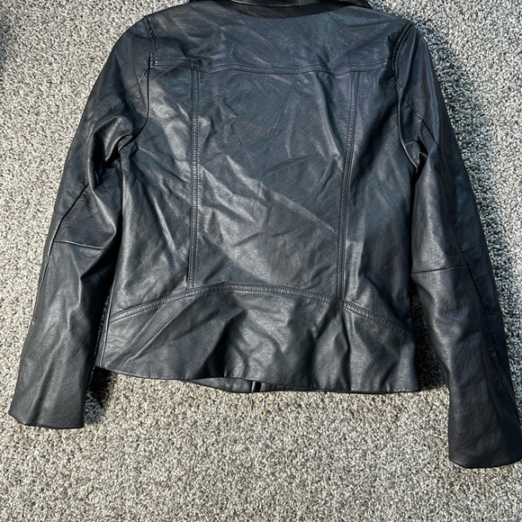 NWOT women’s Simply Vera Vera Wang Moto jacket SZ XS - Picture 4 of 7